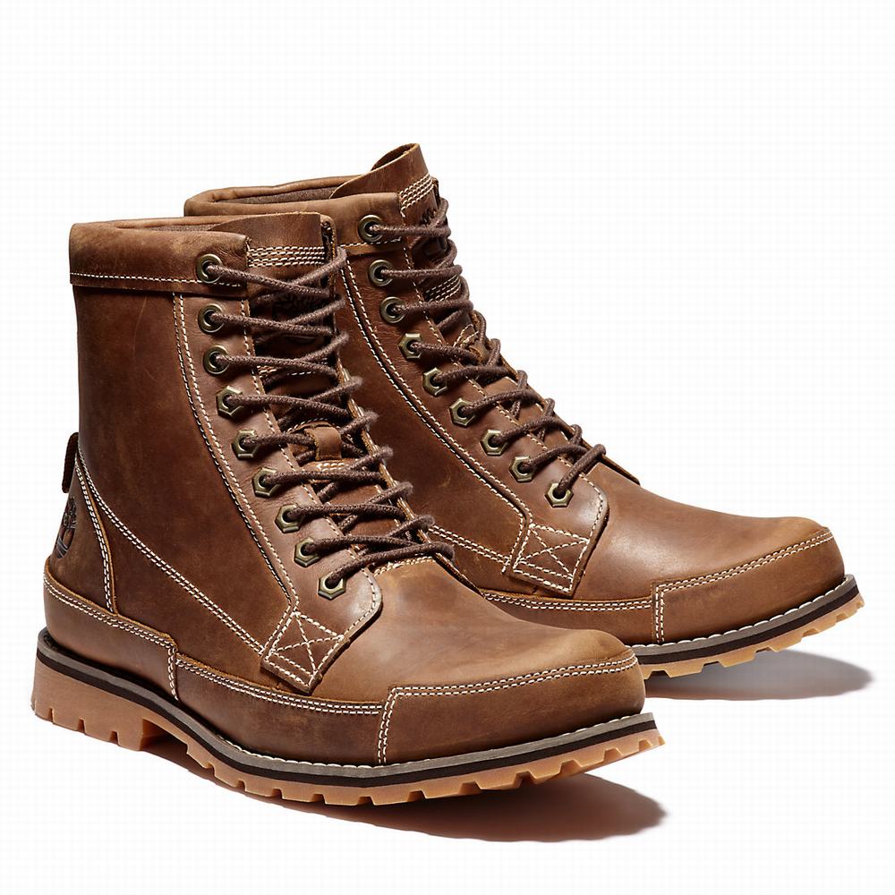 Timberland Originals 6 Inch Bot Erkek Açık Kahverengi | TR-1795T