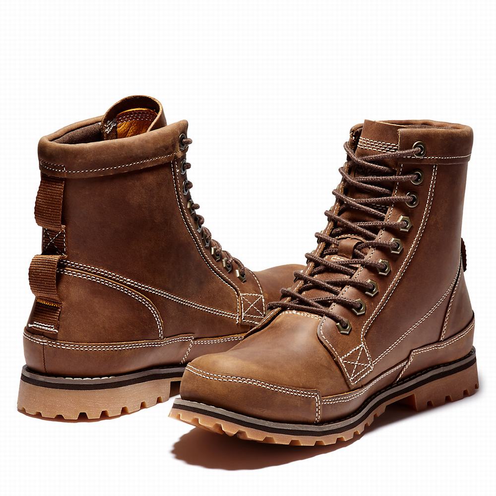 Timberland Originals 6 Inch Bot Erkek Açık Kahverengi | TR-1795T