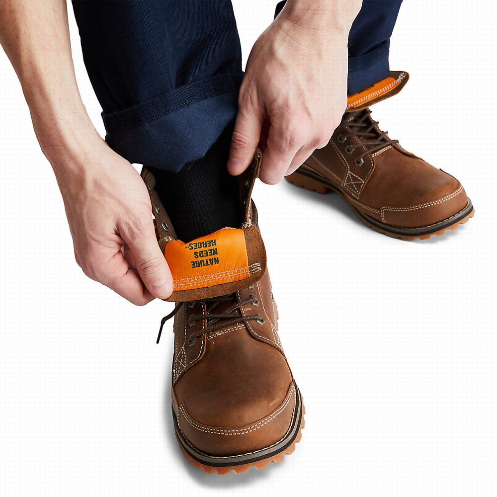 Timberland Originals 6 Inch Bot Erkek Açık Kahverengi | TR-1795T