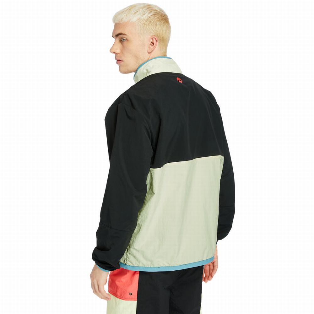 Timberland Outdoor Archive Anorak Ceket Erkek Siyah Sarı | TR-5497D