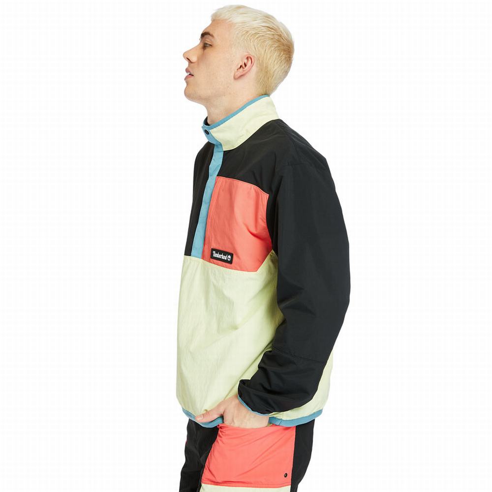 Timberland Outdoor Archive Anorak Ceket Erkek Siyah Sarı | TR-5497D