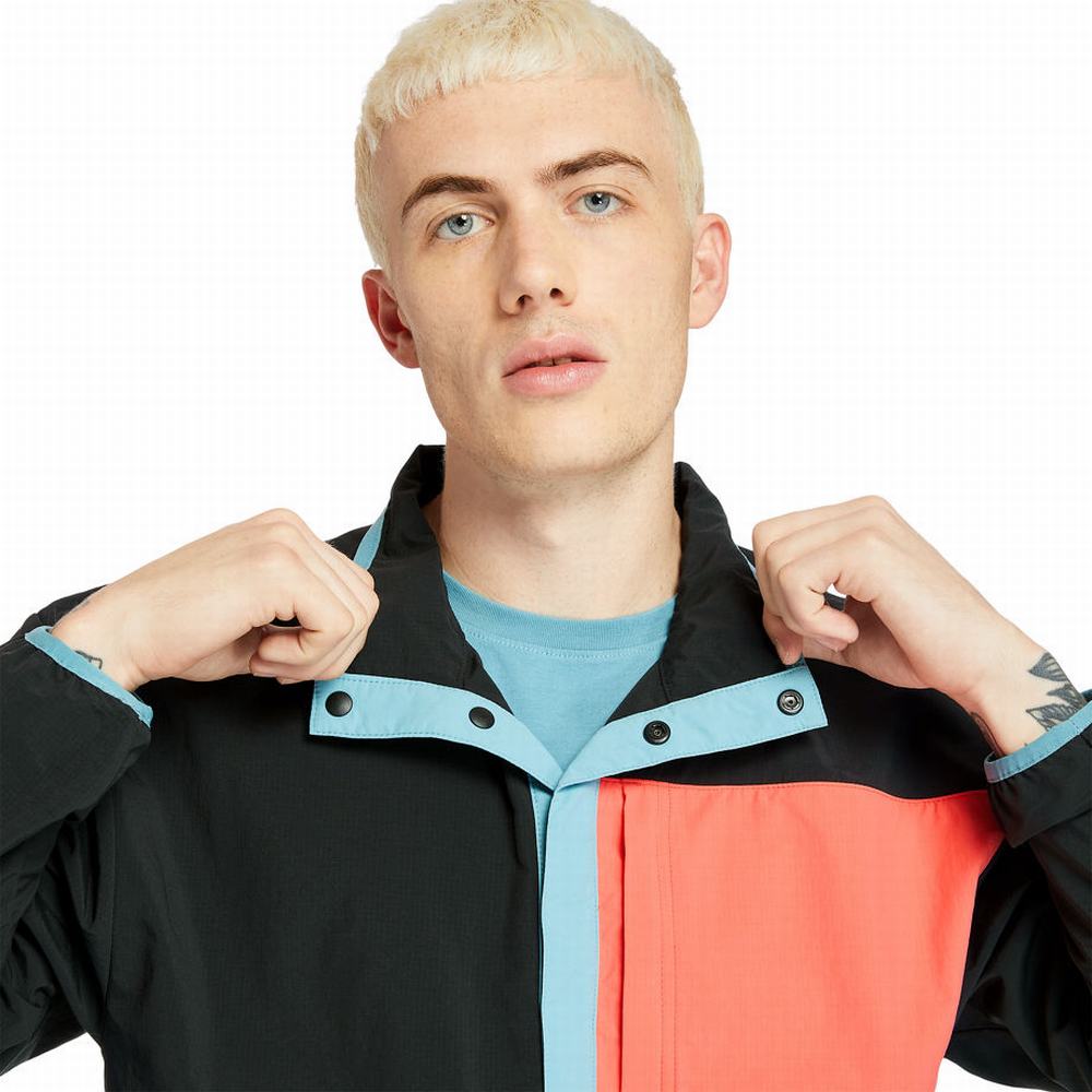 Timberland Outdoor Archive Anorak Ceket Erkek Siyah Sarı | TR-5497D