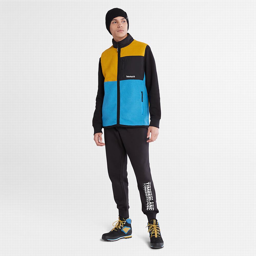 Timberland Outdoor Archive High-Pile Fleece Yelek Erkek Sarı | TR-3719M