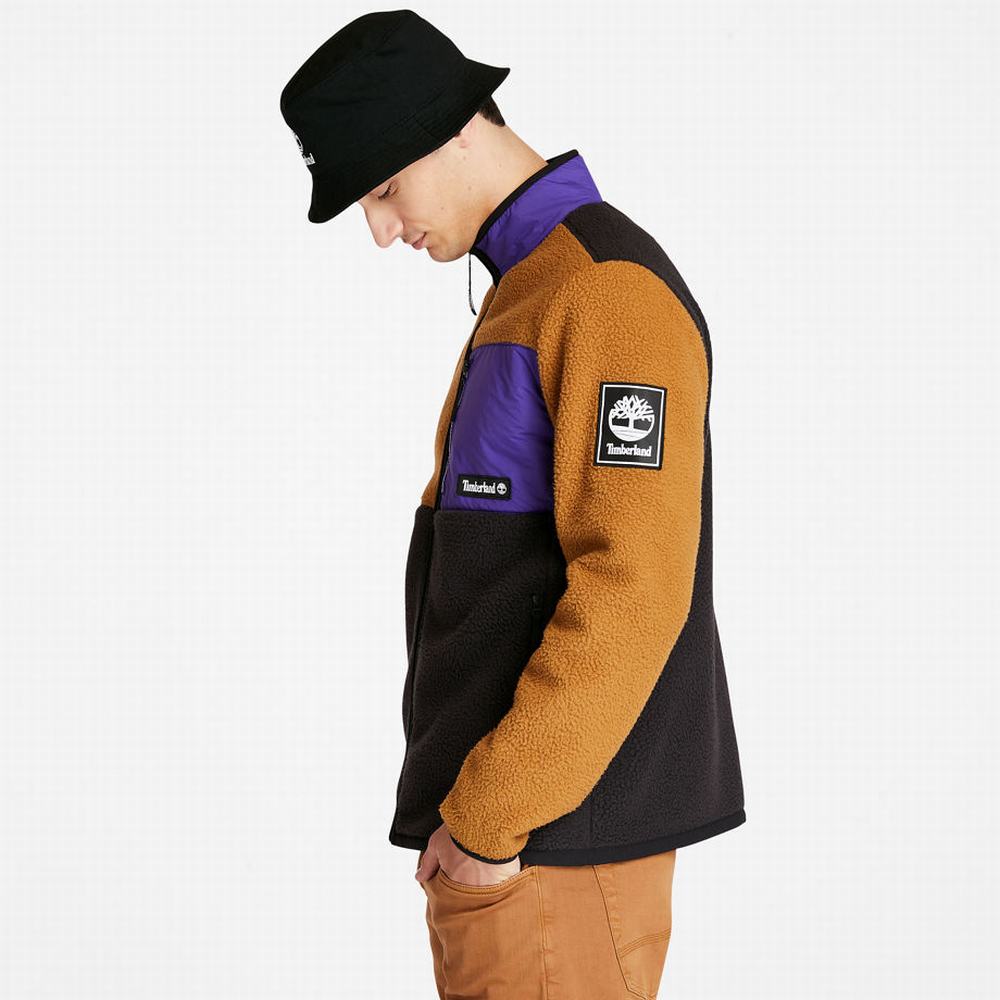 Timberland Outdoor Archive Polar Ceketler Erkek Sarı Siyah | TR-7496J