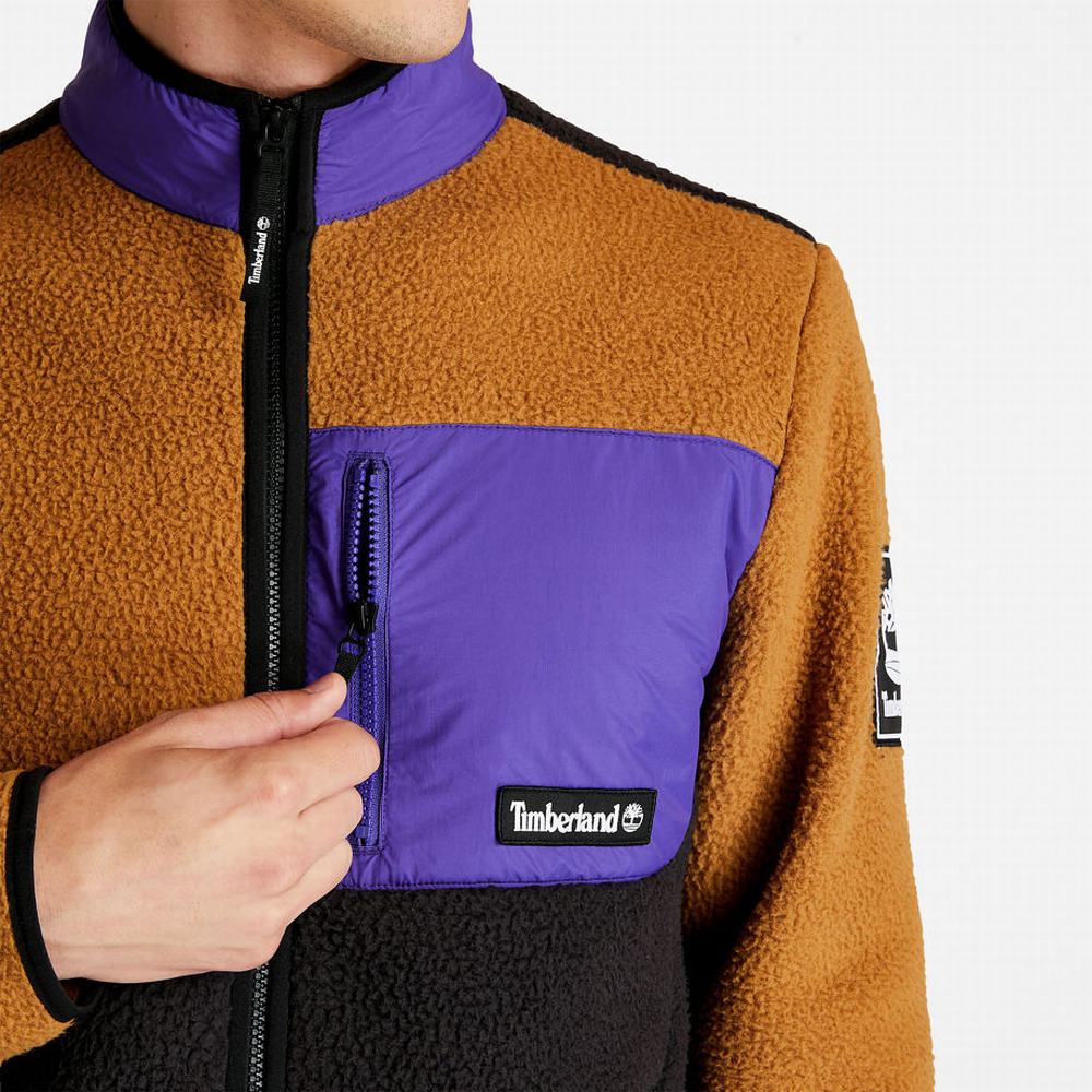 Timberland Outdoor Archive Polar Ceketler Erkek Sarı Siyah | TR-7496J