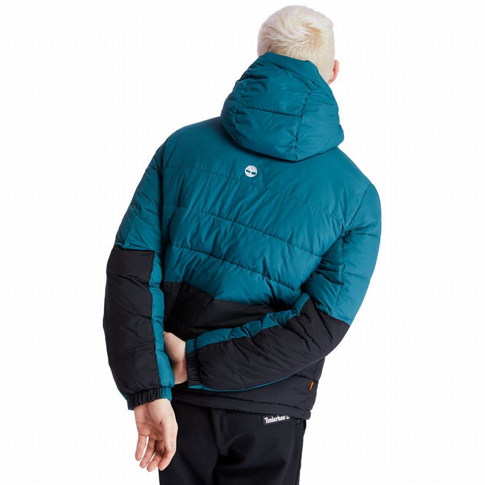 Timberland Outdoor Archive Puffer Ceket Erkek Turkuaz | TR-4359L