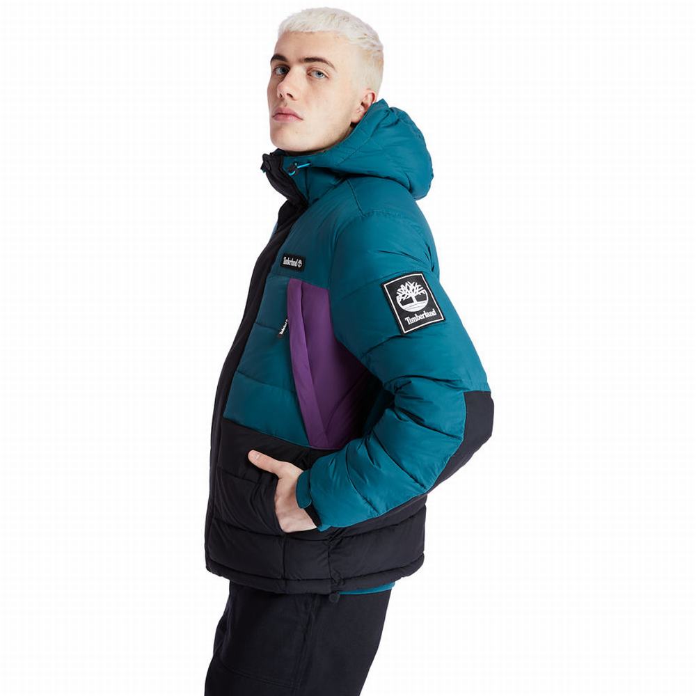 Timberland Outdoor Archive Puffer Ceket Erkek Turkuaz | TR-4359L