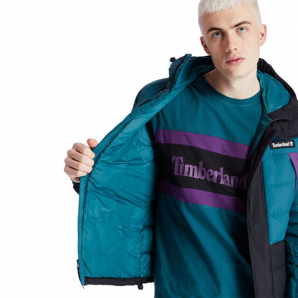 Timberland Outdoor Archive Puffer Ceket Erkek Turkuaz | TR-4359L