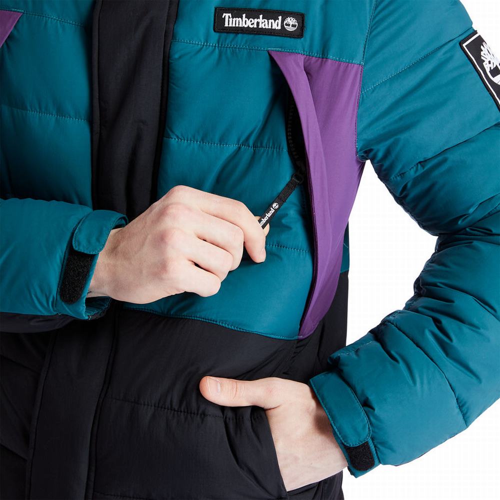 Timberland Outdoor Archive Puffer Ceket Erkek Turkuaz | TR-4359L