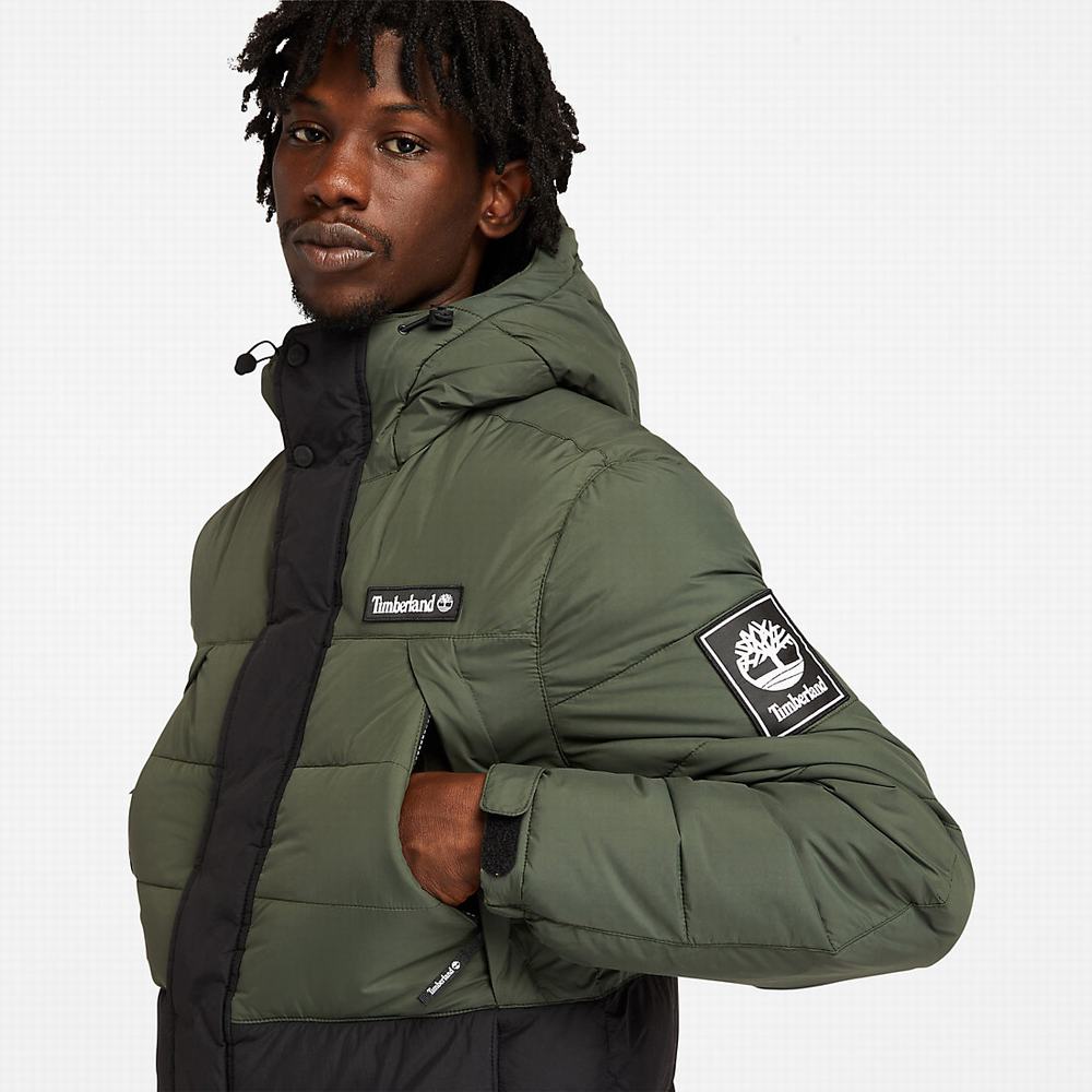 Timberland Outdoor Archive Puffer Ceket Erkek Yeşil | TR-5647H