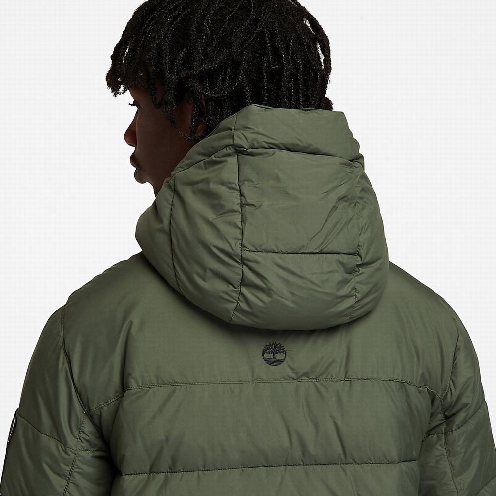 Timberland Outdoor Archive Puffer Ceket Erkek Yeşil | TR-5647H