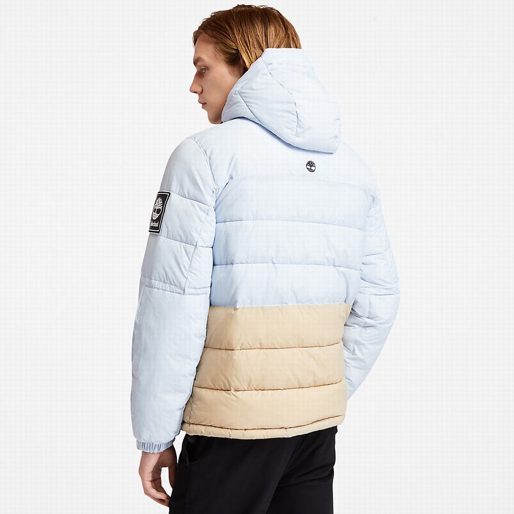 Timberland Outdoor Archive Puffer Ceket Erkek Açık Mavi | TR-8201K