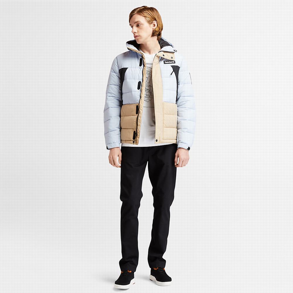 Timberland Outdoor Archive Puffer Ceket Erkek Açık Mavi | TR-8201K
