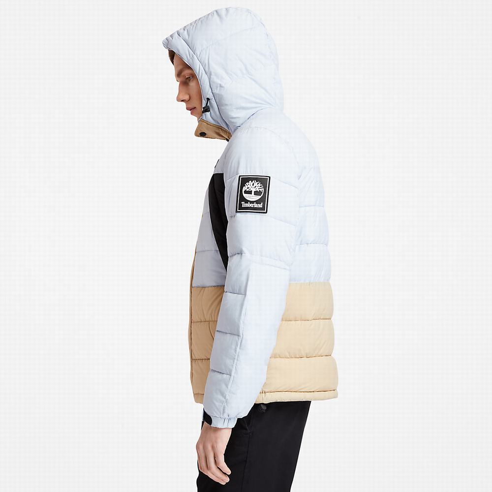 Timberland Outdoor Archive Puffer Ceket Erkek Açık Mavi | TR-8201K