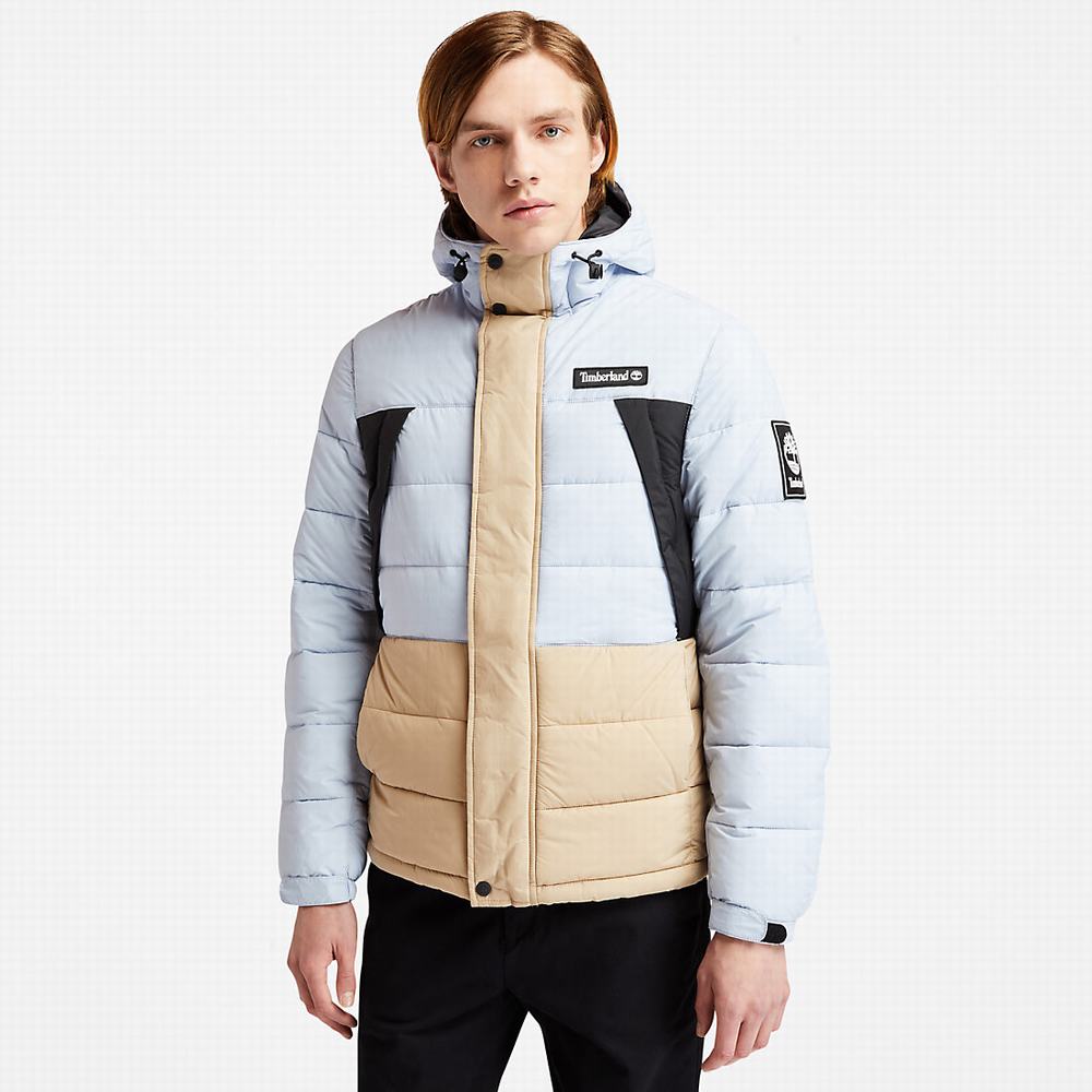 Timberland Outdoor Archive Puffer Ceket Erkek Açık Mavi | TR-8201K