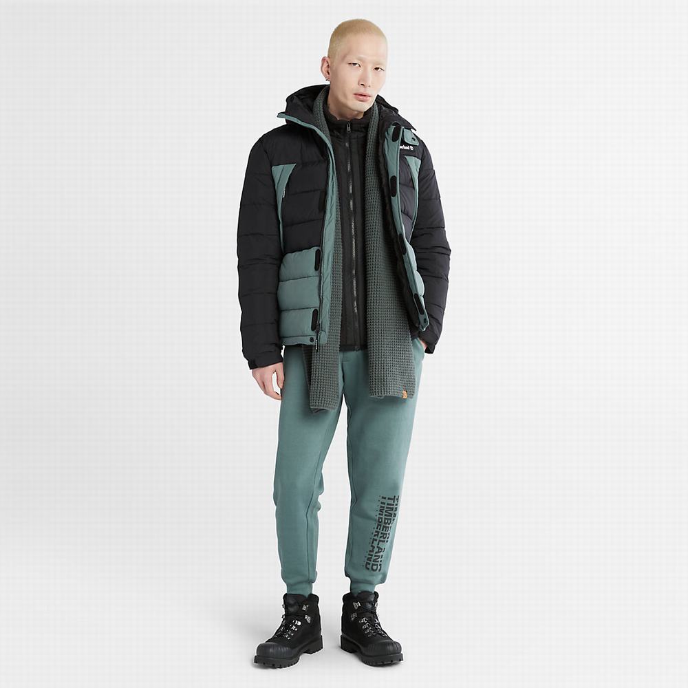 Timberland Outdoor Archive Su-Resistant Puffer Ceket Erkek Yeşil | TR-0326V