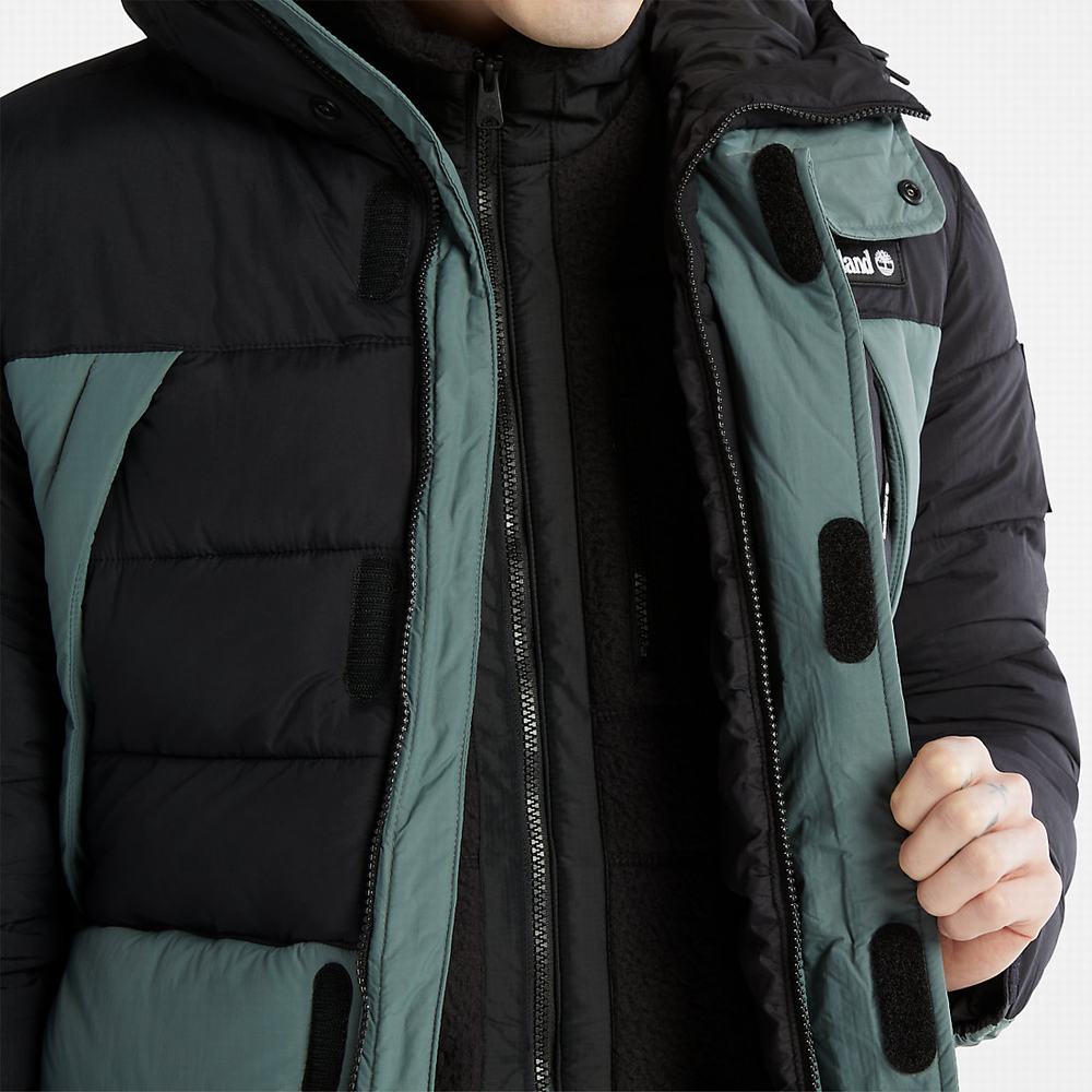 Timberland Outdoor Archive Su-Resistant Puffer Ceket Erkek Yeşil | TR-0326V