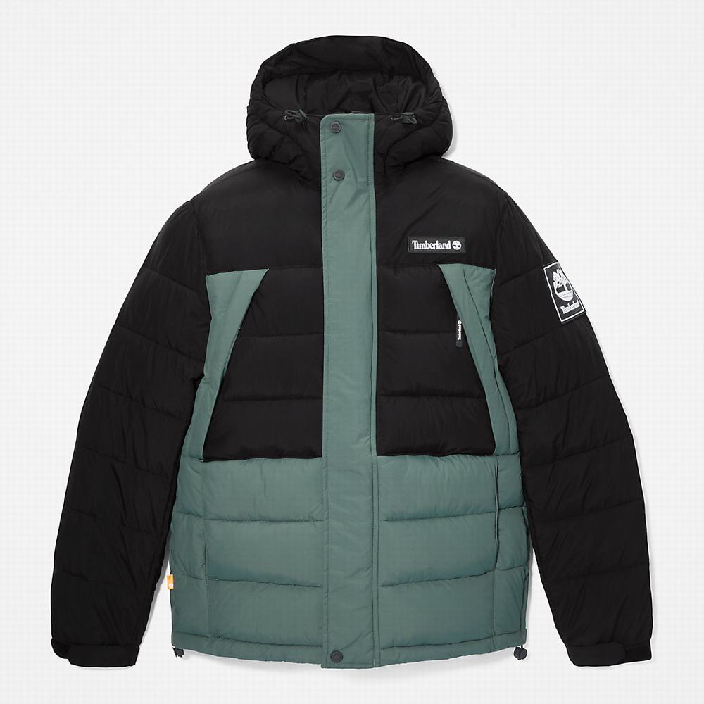 Timberland Outdoor Archive Su-Resistant Puffer Ceket Erkek Yeşil | TR-0326V