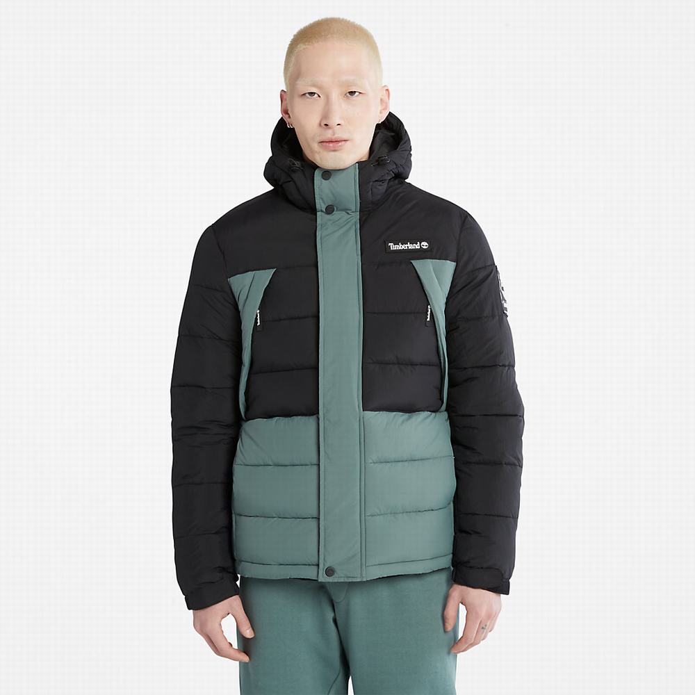 Timberland Outdoor Archive Su-Resistant Puffer Ceket Erkek Yeşil | TR-0326V