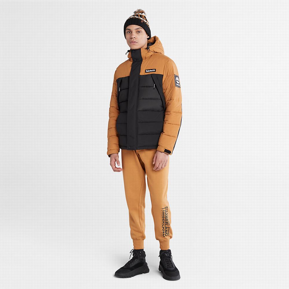 Timberland Outdoor Archive Su-Resistant Puffer Ceket Erkek Siyah | TR-9081X
