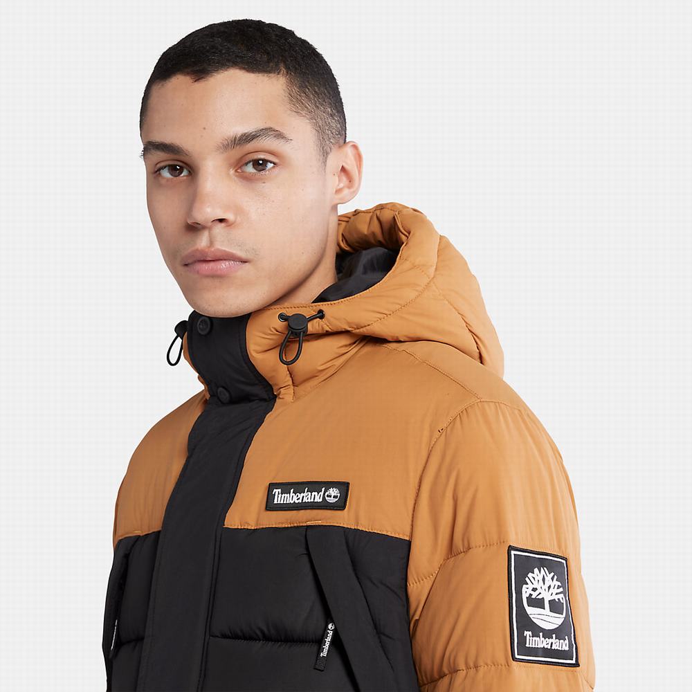 Timberland Outdoor Archive Su-Resistant Puffer Ceket Erkek Siyah | TR-9081X