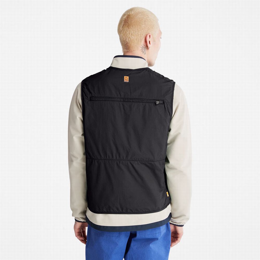 Timberland Outdoor Stow-and-Go Utility Yelek Erkek Siyah | TR-4790H