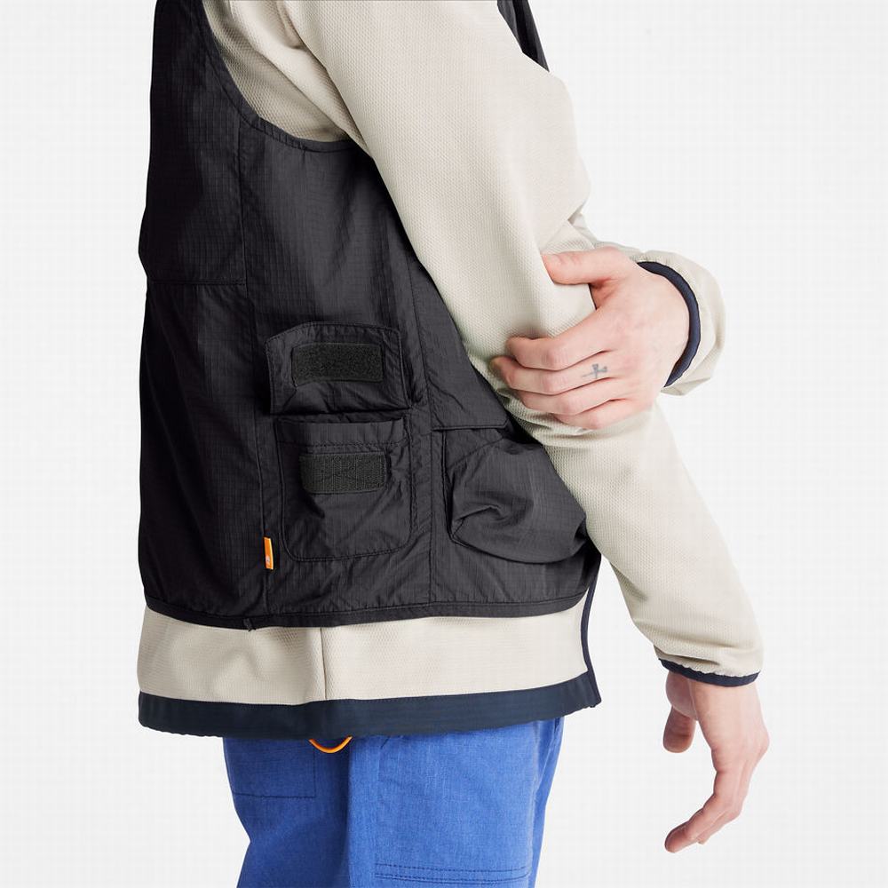 Timberland Outdoor Stow-and-Go Utility Yelek Erkek Siyah | TR-4790H