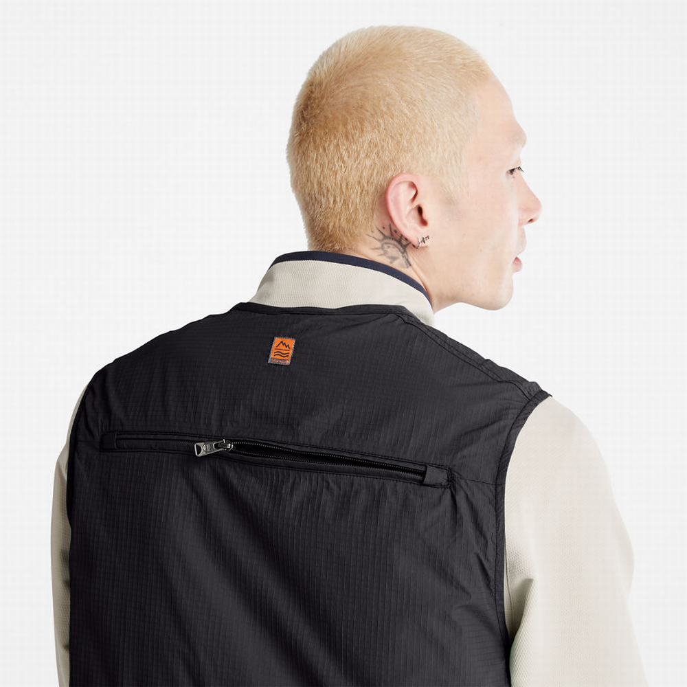 Timberland Outdoor Stow-and-Go Utility Yelek Erkek Siyah | TR-4790H