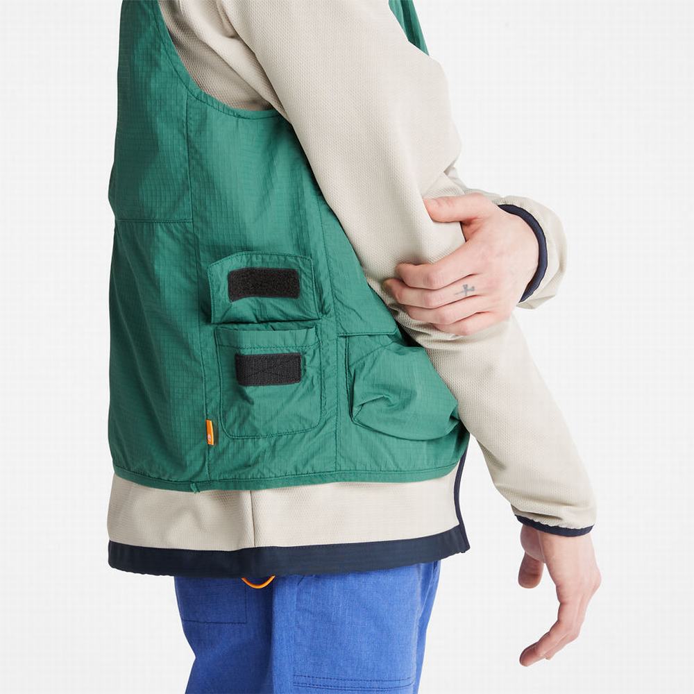 Timberland Outdoor Stow-and-Go Utility Yelek Erkek Yeşil | TR-8671G