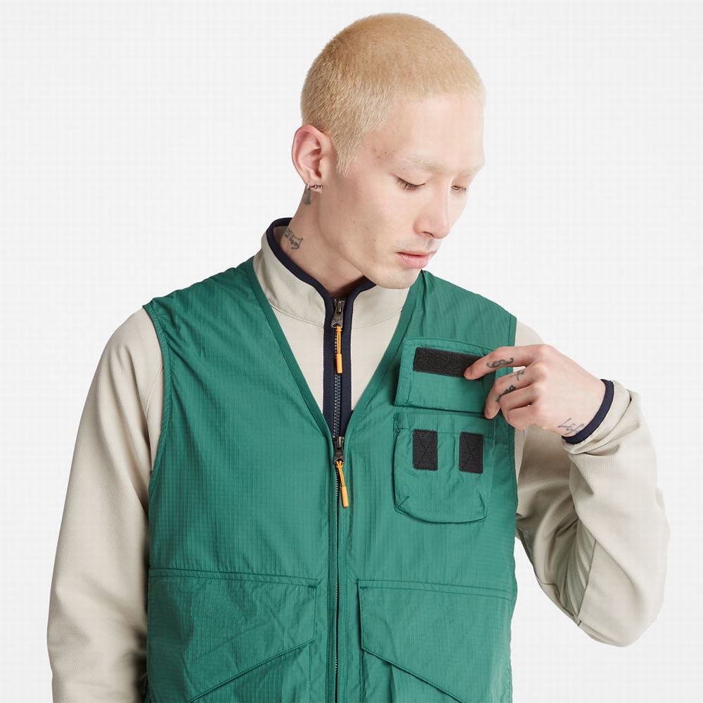 Timberland Outdoor Stow-and-Go Utility Yelek Erkek Yeşil | TR-8671G