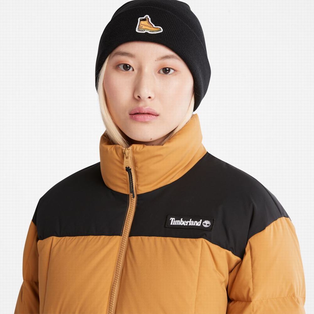 Timberland Oversize Re:Down® Insulation Puffer Ceket Kadın Kahverengi | TR-0183B