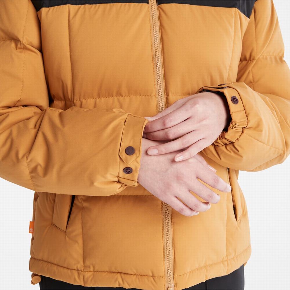 Timberland Oversize Re:Down® Insulation Puffer Ceket Kadın Kahverengi | TR-0183B