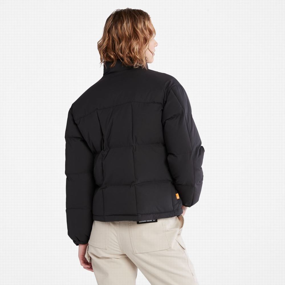 Timberland Oversize Re:Down® Insulation Puffer Ceket Kadın Siyah | TR-8537V