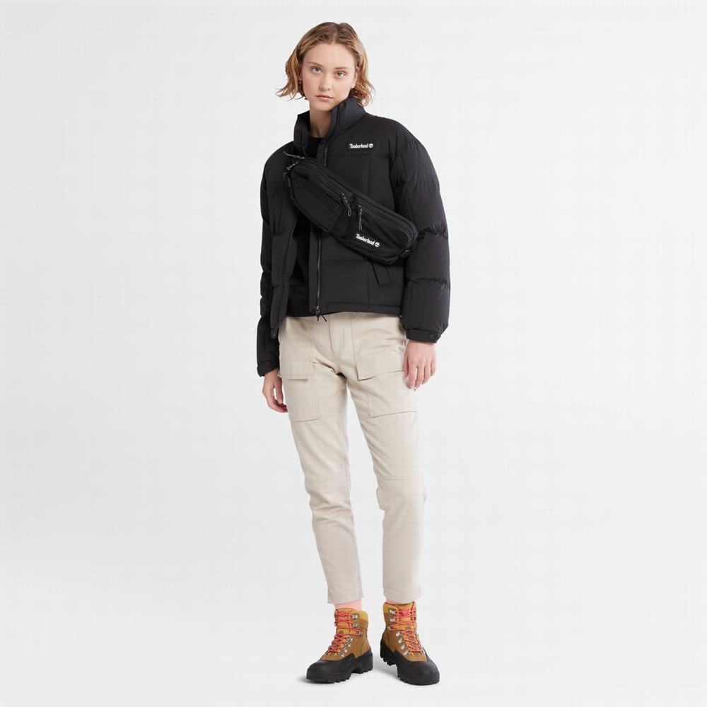 Timberland Oversize Re:Down® Insulation Puffer Ceket Kadın Siyah | TR-8537V