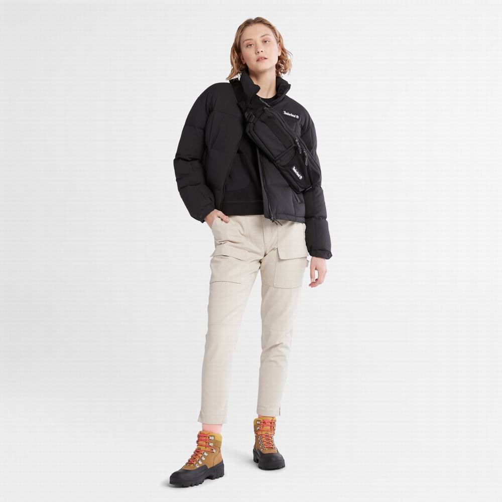 Timberland Oversize Re:Down® Insulation Puffer Ceket Kadın Siyah | TR-8537V