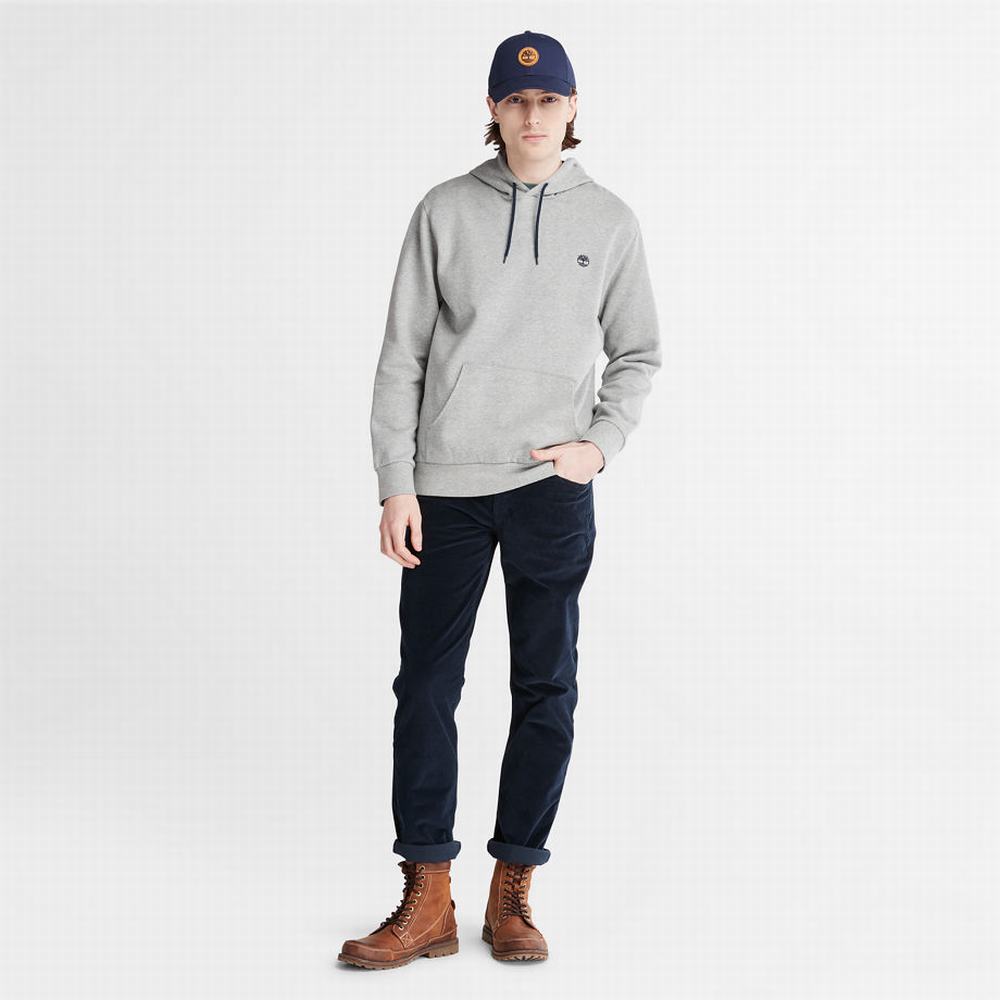 Timberland Oyster River Kapüşonlu Sweatshirt Erkek Gri | TR-4357K