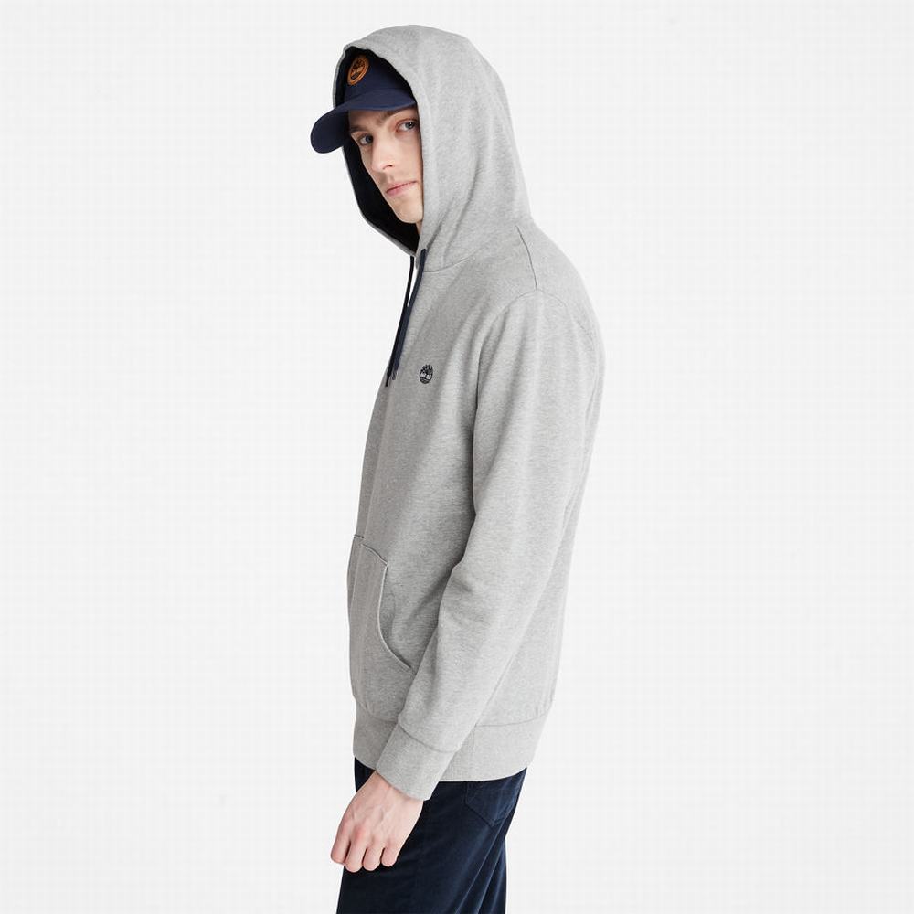 Timberland Oyster River Kapüşonlu Sweatshirt Erkek Gri | TR-4357K