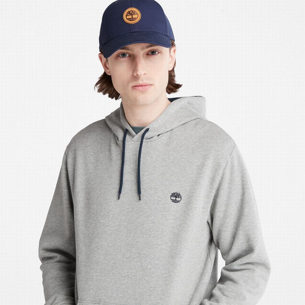 Timberland Oyster River Kapüşonlu Sweatshirt Erkek Gri | TR-4357K