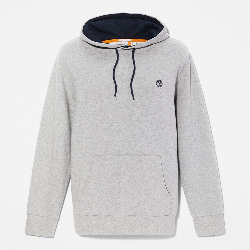Timberland Oyster River Kapüşonlu Sweatshirt Erkek Gri | TR-4357K