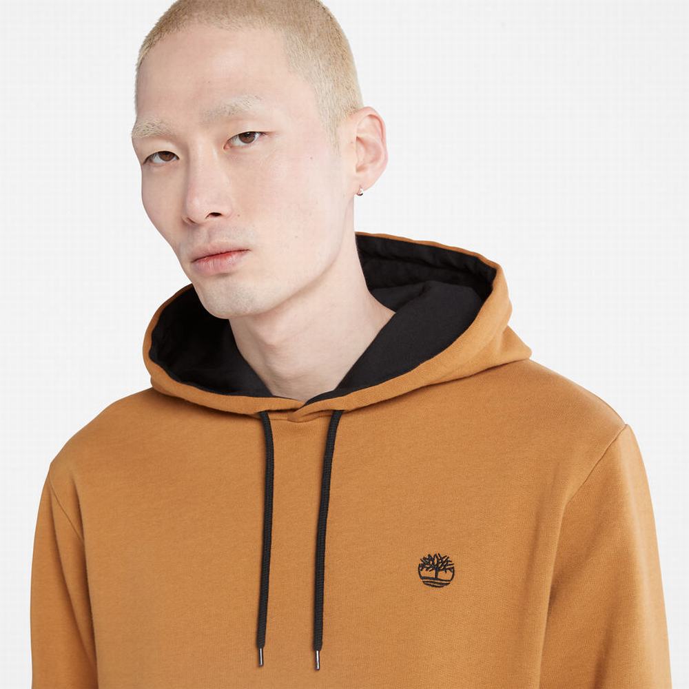 Timberland Oyster River Kapüşonlu Sweatshirt Erkek Sarı | TR-4891B