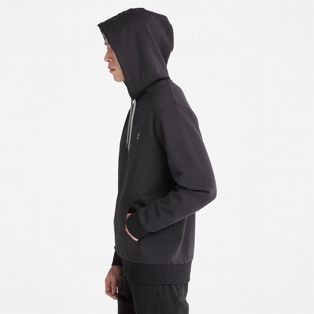Timberland Oyster River Kapüşonlu Sweatshirt Erkek Siyah | TR-6341Z