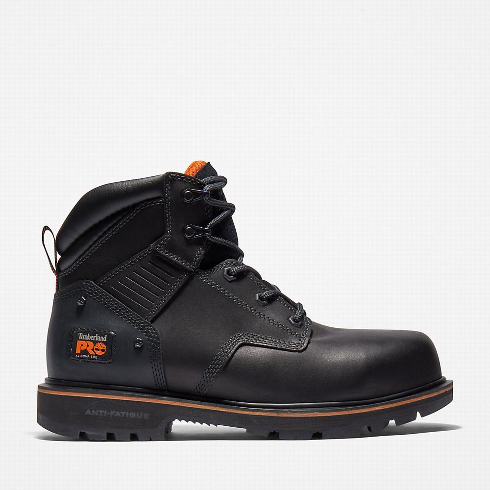 Timberland PRO® Ballast 6 Inch Comp-Burunlu Iş Botu Erkek Siyah | TR-0628W