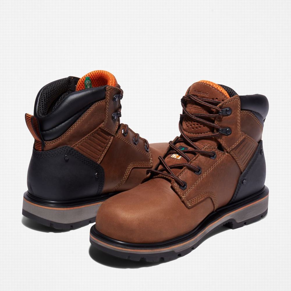 Timberland PRO® Ballast 6-Inch Comp-Burunlu Iş Botu Erkek Kahverengi | TR-7548G