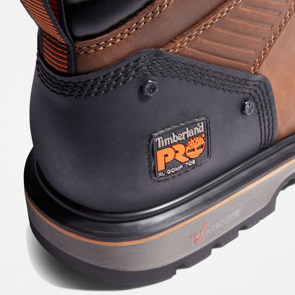 Timberland PRO® Ballast 6-Inch Comp-Burunlu Iş Botu Erkek Kahverengi | TR-7548G