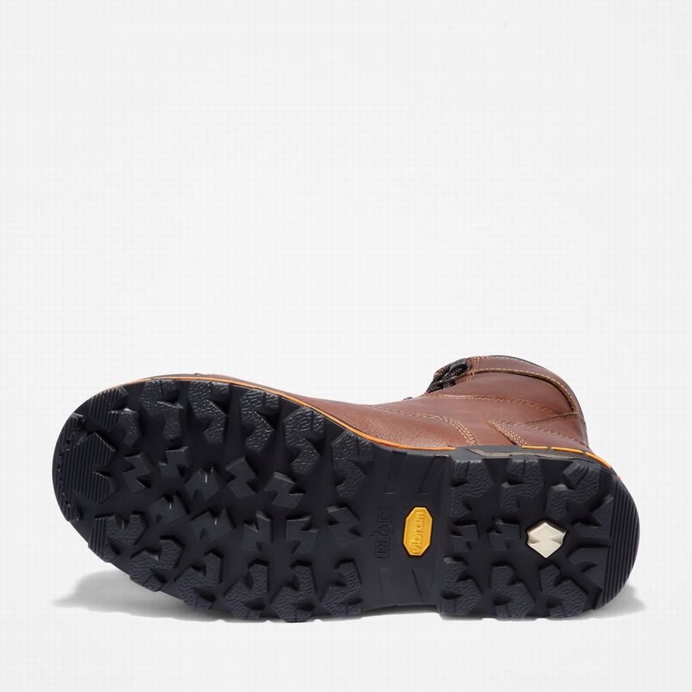 Timberland PRO® Boondock 8-Inch Waterproof Insulated Comp-Burunlu Iş Botu Erkek Kahverengi | TR-0467C