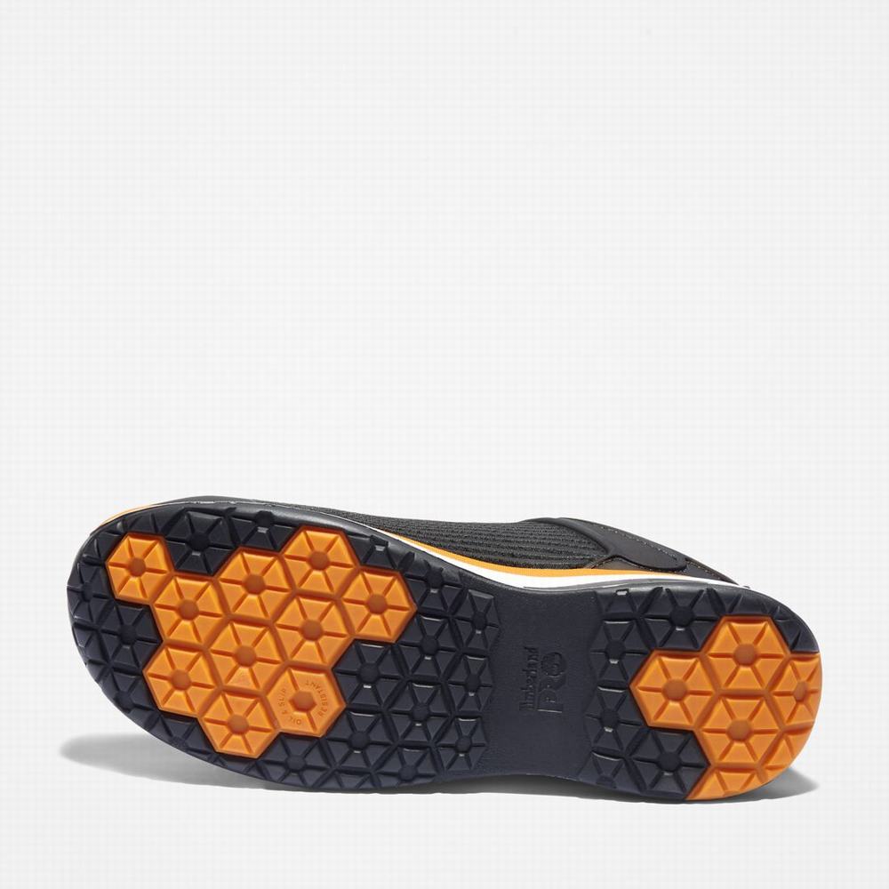 Timberland PRO® Drivetrain Composite-Burunlu İş Ayakkabısı Erkek Siyah Turuncu | TR-3682E