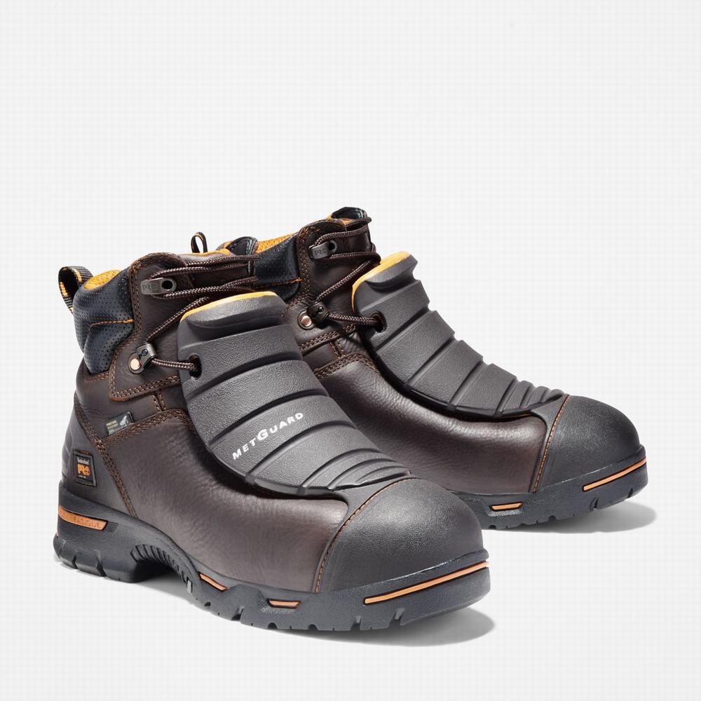 Timberland PRO® Endurance Met Guard Steel Burunlu Iş Botu Erkek Kahverengi | TR-3215T