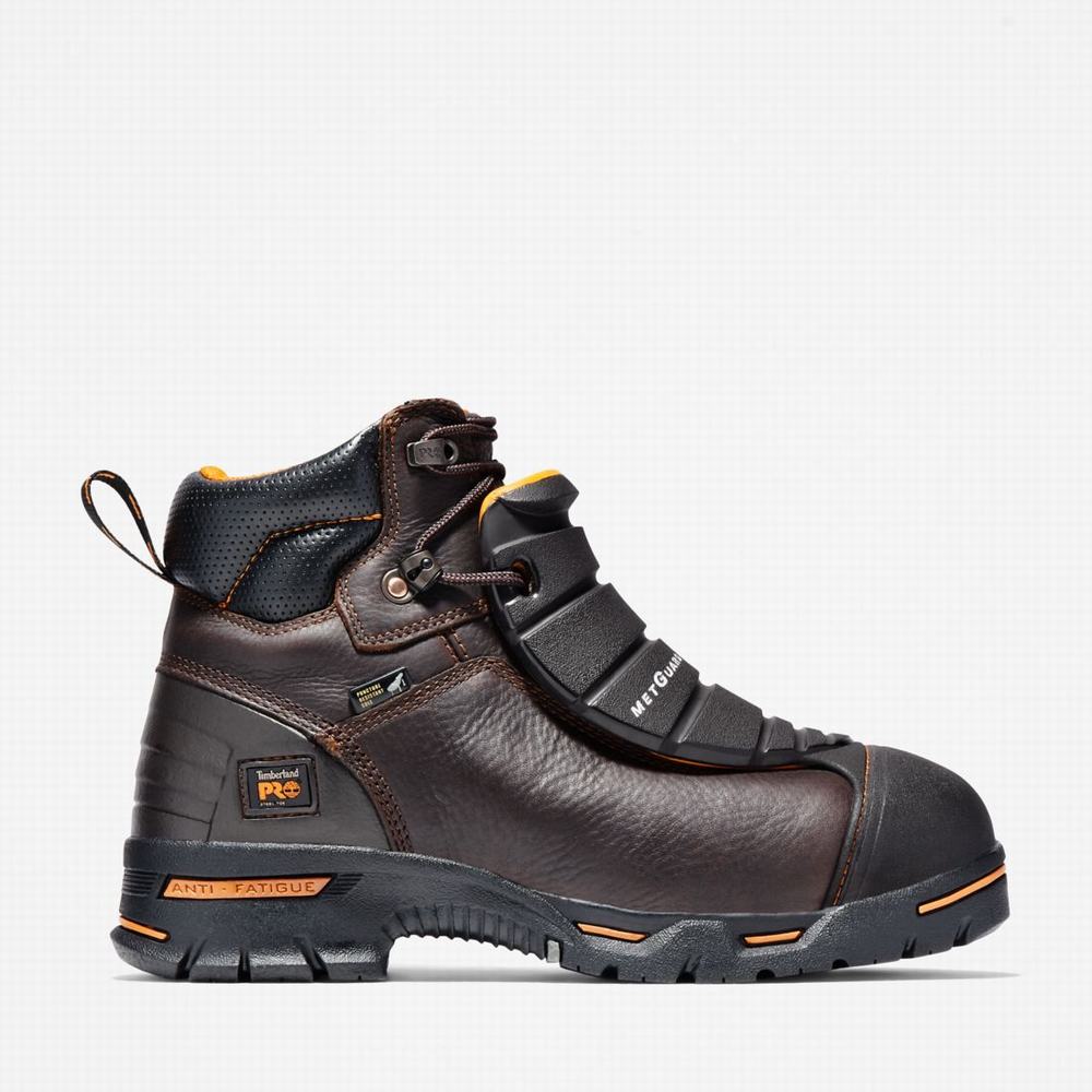 Timberland PRO® Endurance Met Guard Steel Burunlu Iş Botu Erkek Kahverengi | TR-3215T