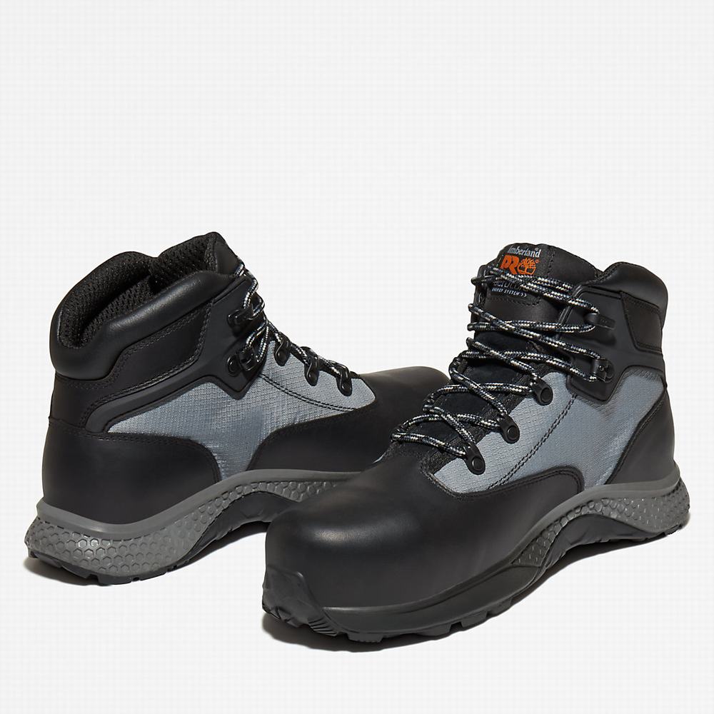 Timberland PRO® Euro Hiker Iş Botu Erkek Siyah | TR-8216Y