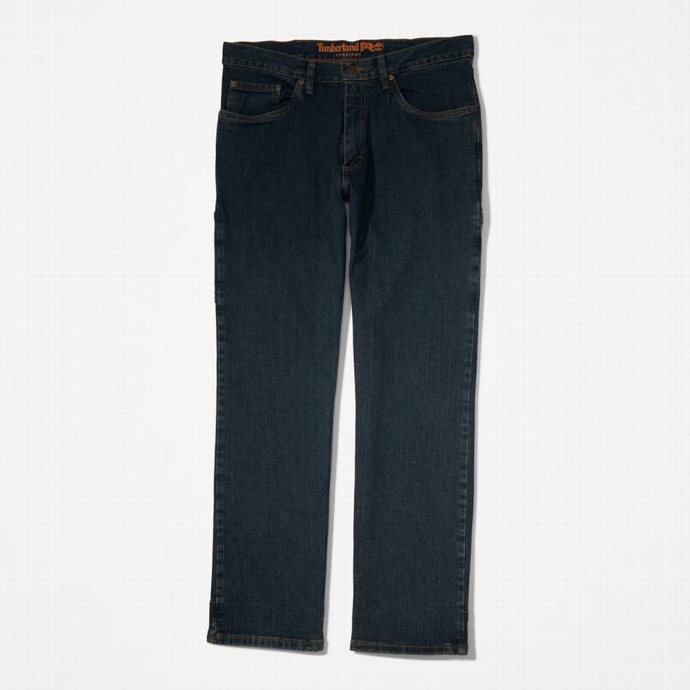 Timberland PRO® Grit-N-Grind Flex Denim İş Kot Pantolon Erkek Koyu | TR-9821Y